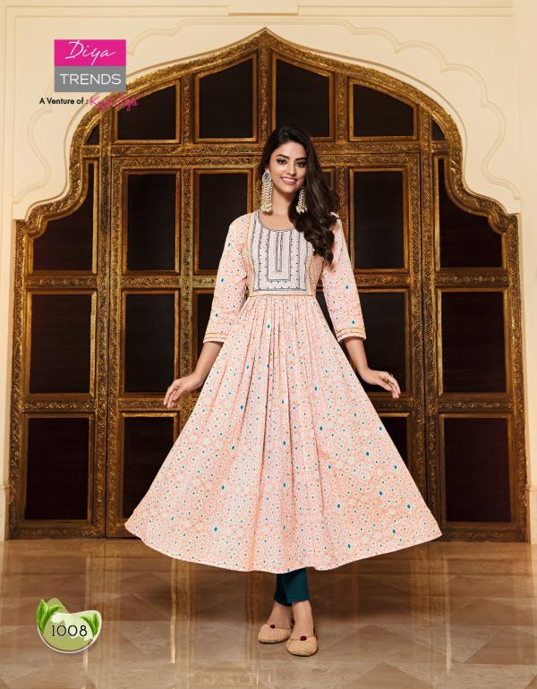 Gulabi Girl Vol 1 By Diya Trends Designer Kurti Collection